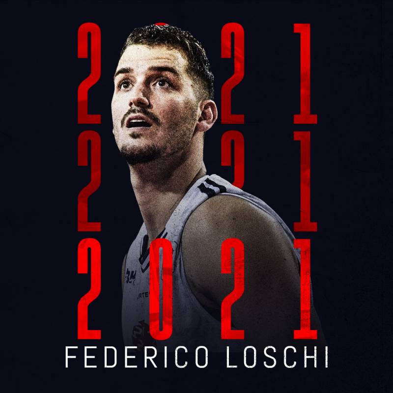 L’Eurobasket Roma comunica la conferma di Federico Loschi
