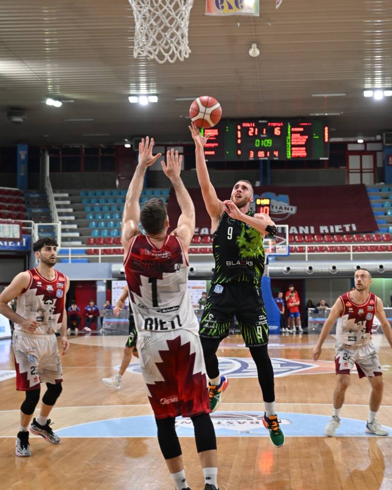 Finale Play Off Gara 2: Real Sebastiani Rieti - Blacks Faenza 71-68 