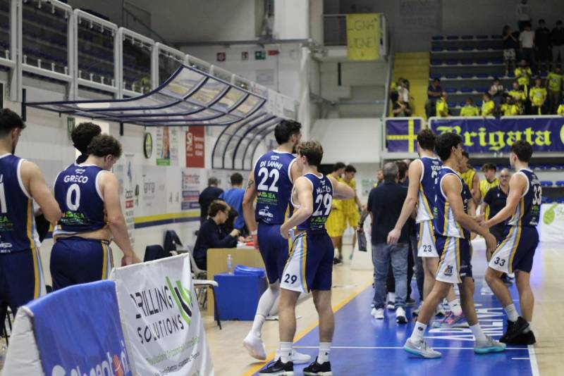 A Recanati arriva una sconfitta per la Dinamo Basket Brindisi al termine di una gara combattuta