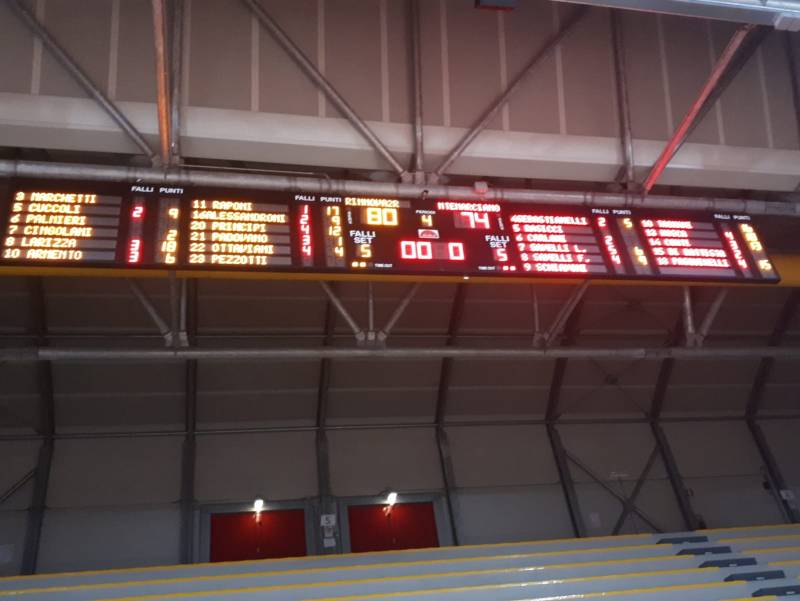 La Rinnovar2 Recanati ferma la corsa della "Egan Official Basket Montemarciano" 