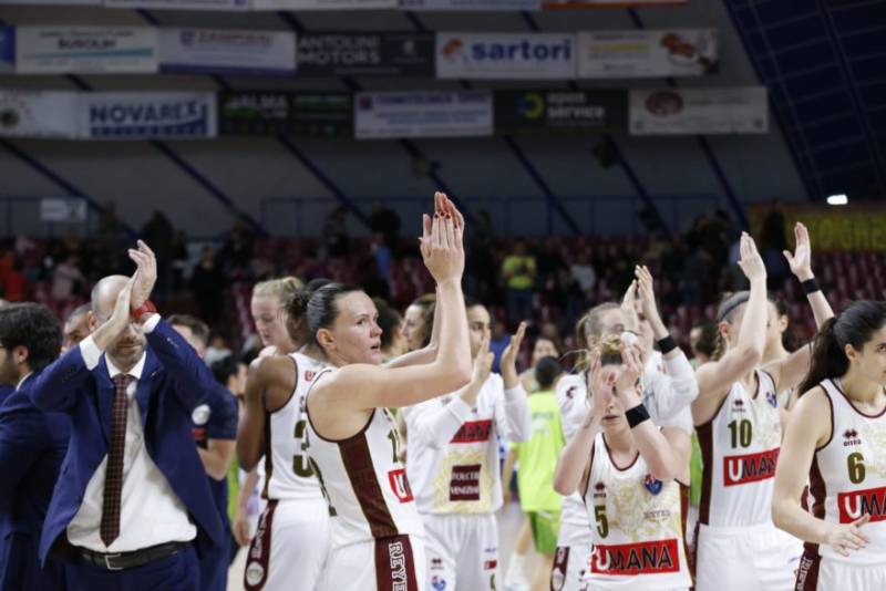 L'Umana Reyer si aggiudica Gara1 della serie di semifinale playoff contro la Passalacqua Ragusa