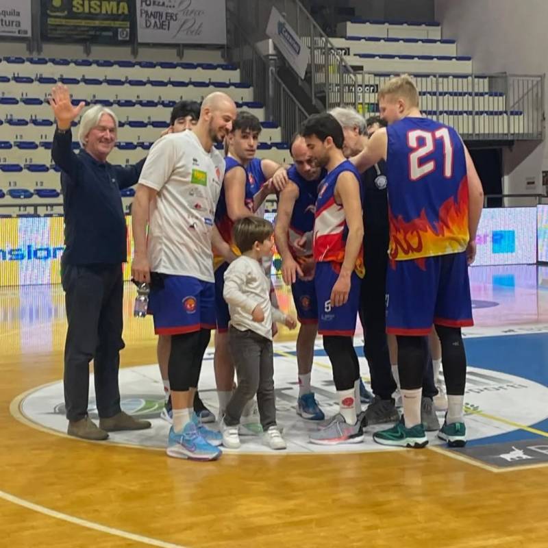 Il Basketball Teramo chiude in bellezza la fase ad orologio: vittoria netta a Roseto! 