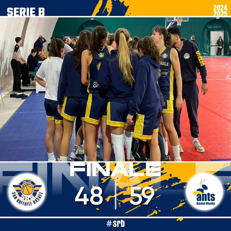 Finalissima Campione Regionale | Sinercom San Raffaele Basket - Ants Basket Viterbo 48-59 
