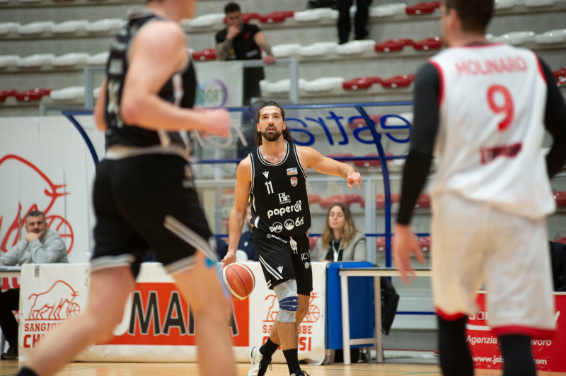 La Paperdi Juvecaserta 2021 esce sconfitta dal parquet dell'Umana San Giobbe Chiusi 83-81 