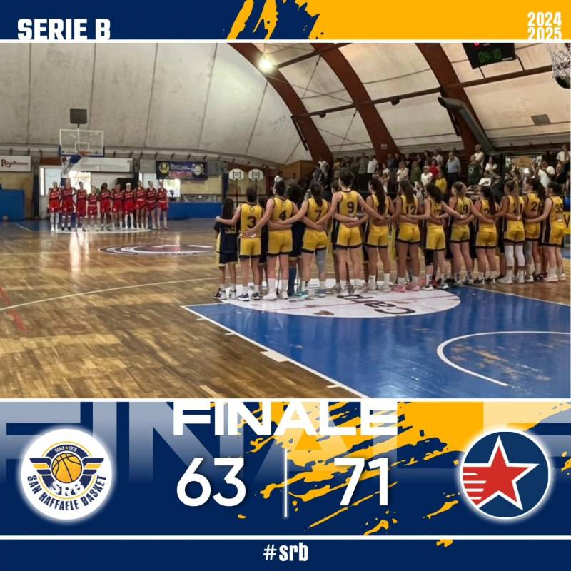 Gara 1 Finali Playoff | Sinercom San Raffaele Basket - Milano Basket Stars 62-71 (0-1)