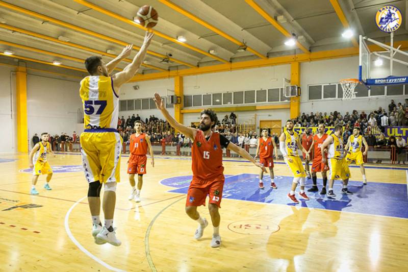 Scontro in vetta per Bellizzi: i gialloblu fanno visita al Basket Sarno 