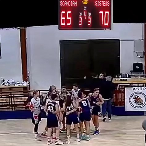 Le Basketball Sisters ci credono di più: 70 a 65 a Scandiano!