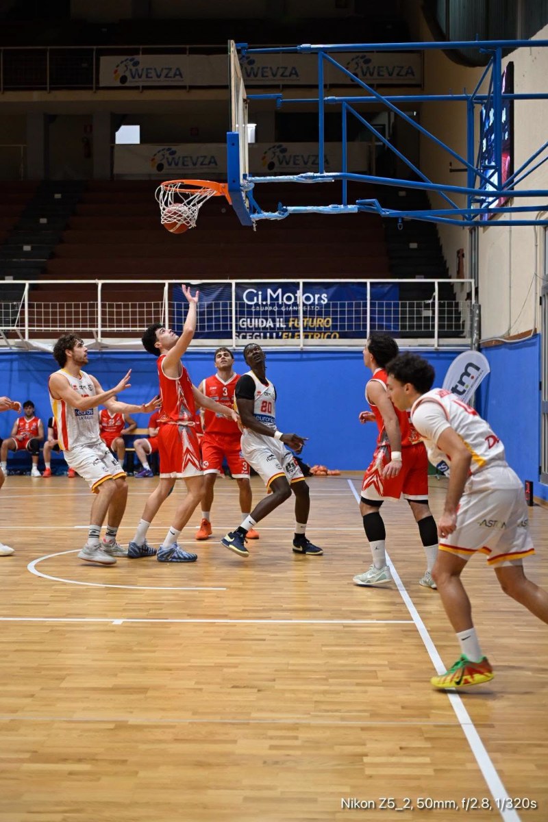 La Via Lattea Messina Basket School, vittoria di carattere contro Angri (63-59) 