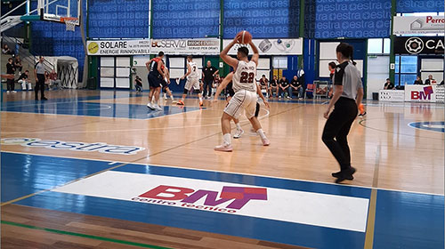 Il Centro Tecnico BM si sblocca in campionato battendo Cecina al Palasport Estra 
