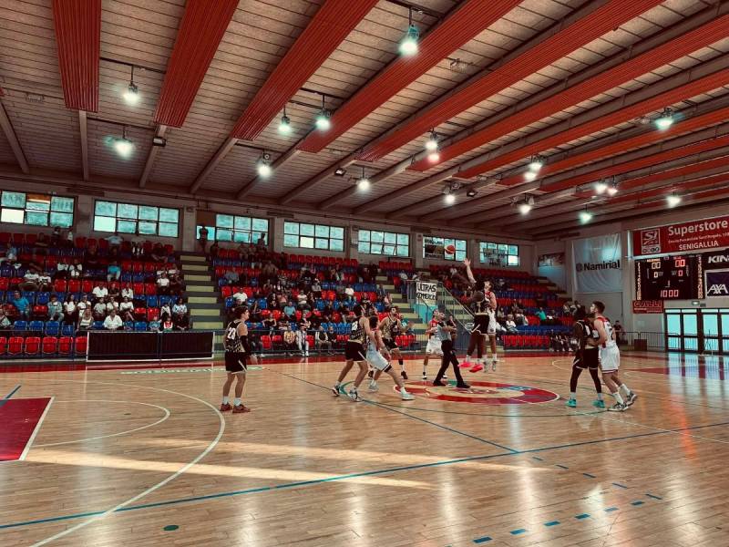 La prima della stagione è della Golengas Seniagallia: superata Virtus Terni 75-65