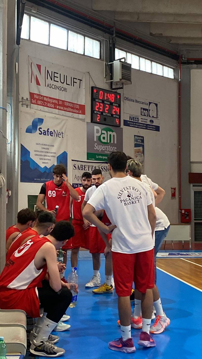 La prima gara della serie finale per il passaggio di categoria se l'aggiudica il Termoli