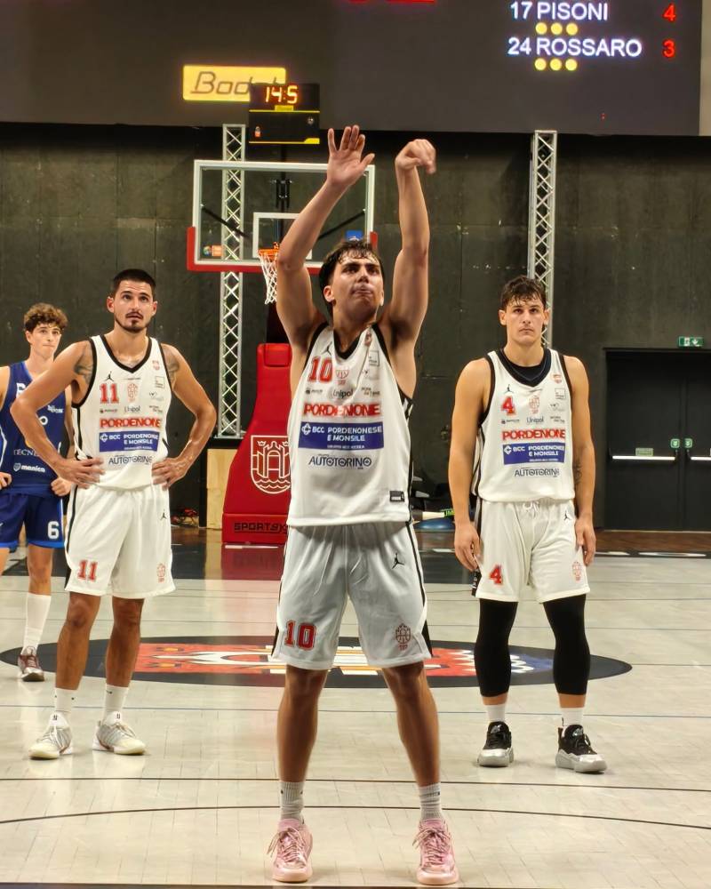 BCC Pordenonese e Monsile - Tecnisan Rovereto 89-82 