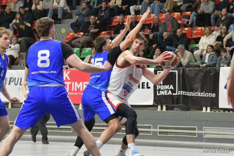 Bcc Pordenonese e Monsile SBP supera sulla sirena Montebelluna 