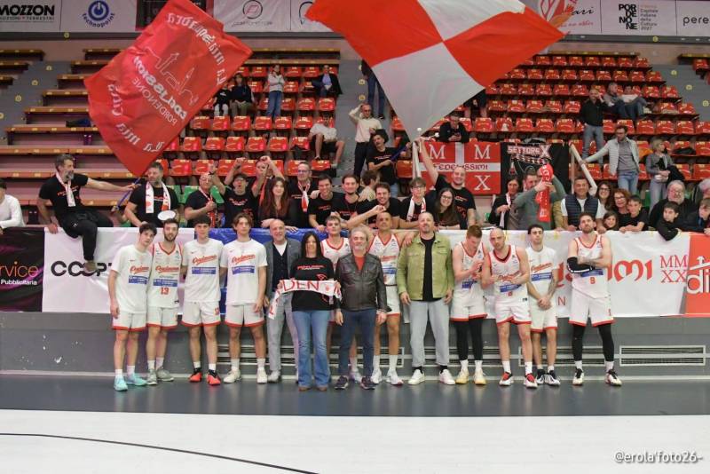 Sistema Basket Bcc Pordenonese e Monsile supera di misura Olimpia Castello e blinda i playoff