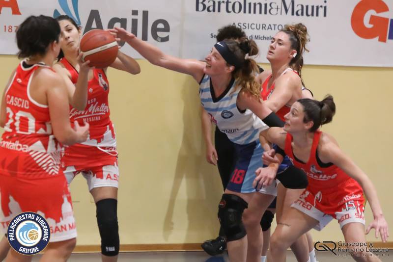 La Pallacanestro Grifone Viagrande rallenta a Messina 