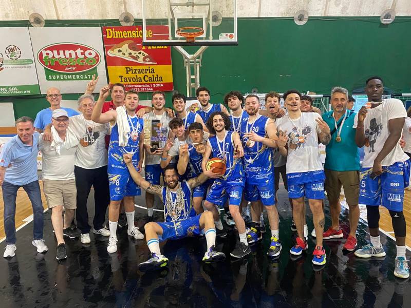 Banca Popolare del Frusinate Basket Cassino nella storia e promozione in C Gold 