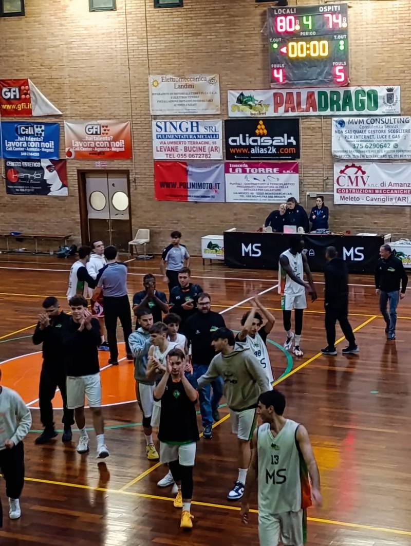 7a giornata | MS Synergy Basker Valdarno 80-74 ASD Scandicci Basket 