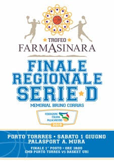 Sabato a Porto Torres la finale tra CMB e Basket Uri Sabato a Porto Torres la finale tra CMB e Basket Uri