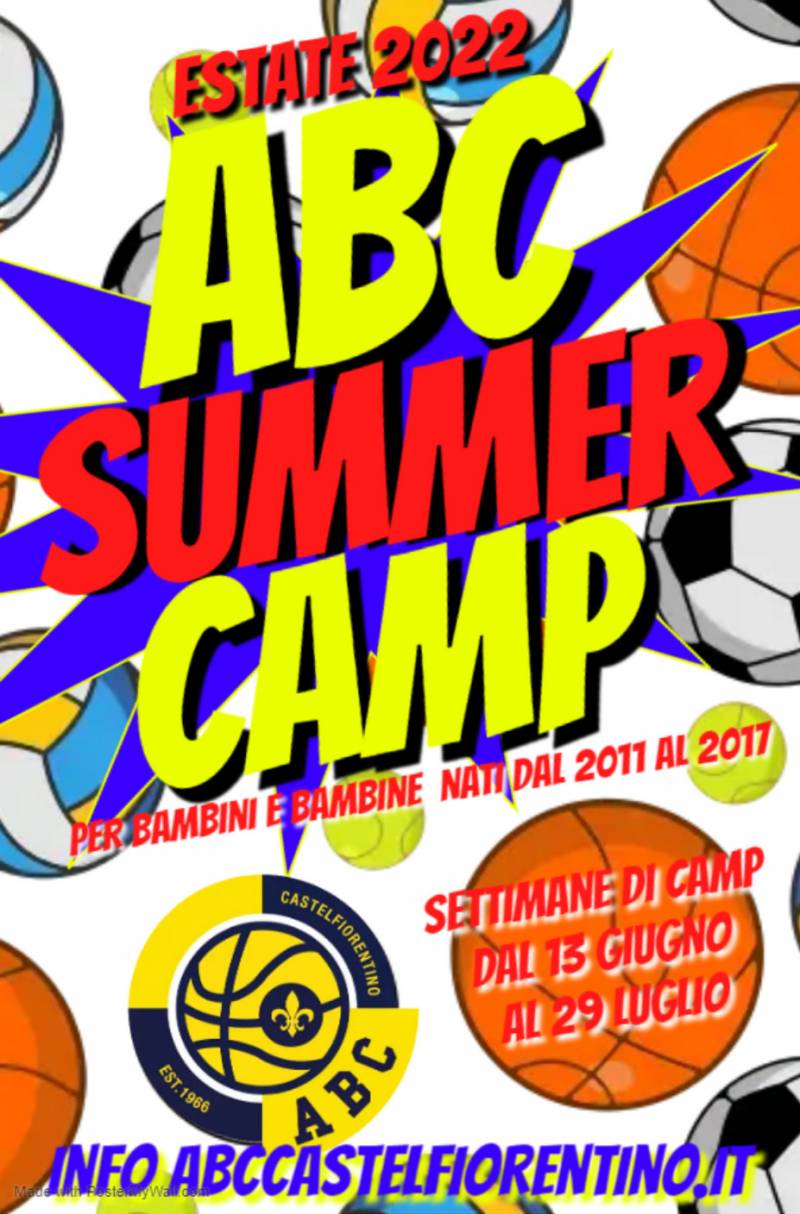 Summer Camp Abc, aperte le iscrizioni!