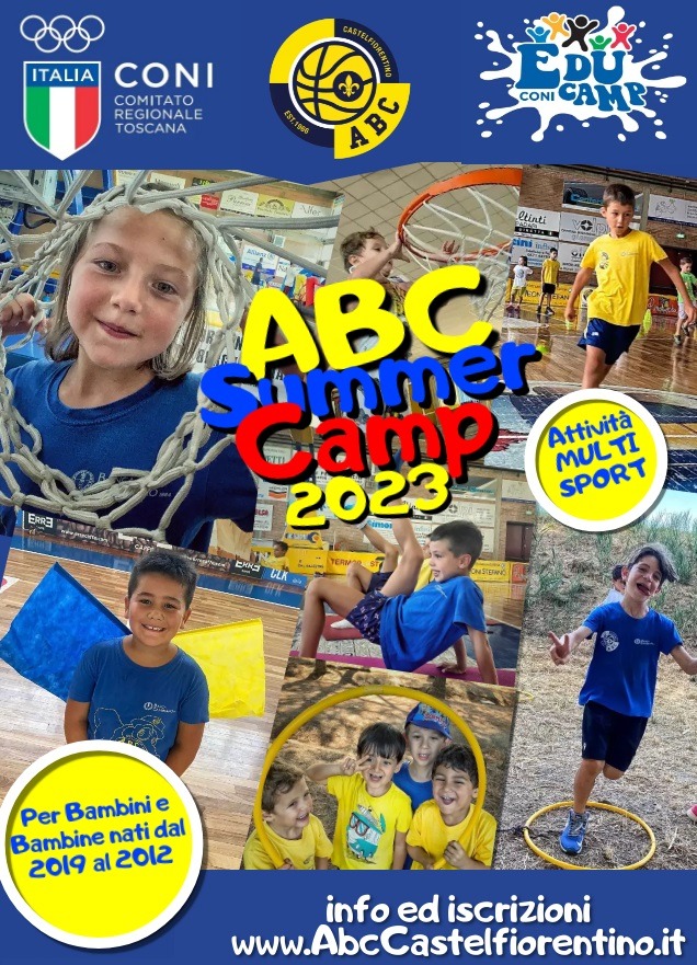 Dal 12 giugno al 28 luglio torna il Summer Camp Abc Dal 12 giugno al 28 luglio torna il Summer Camp Abc
