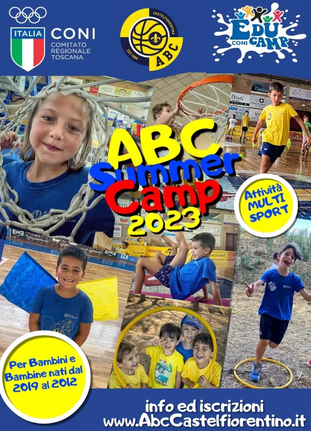 Dal 12 giugno al 28 luglio torna il Summer Camp Abc