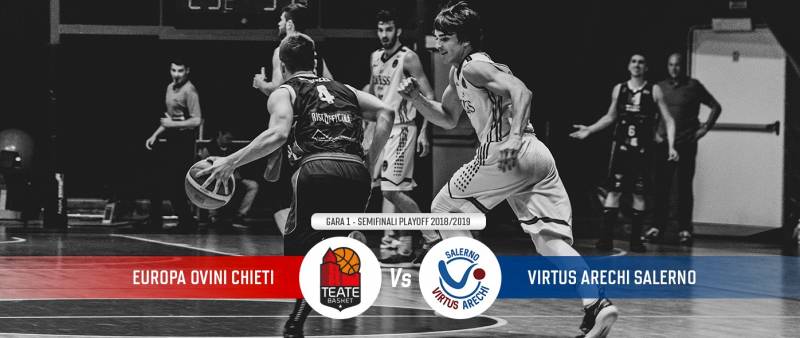 Semifinali di B al via: Chieti affronta la Virtus Arechi Salerno con il vantaggio del fattore campo! Semifinali di B al via: Chieti affronta la Virtus Arechi Salerno con il vantaggio del fattore campo!