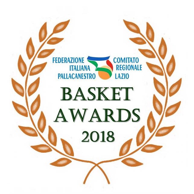 Basket Awards 2018: il 14 novembre il CRFip Lazio premia le eccellenze della pallacanestro regionale