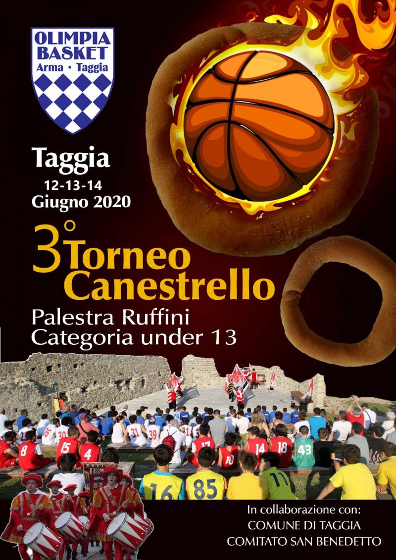 Terzo Torneo Canestr-Ello Taggia 12-13-14 Giugno 2020