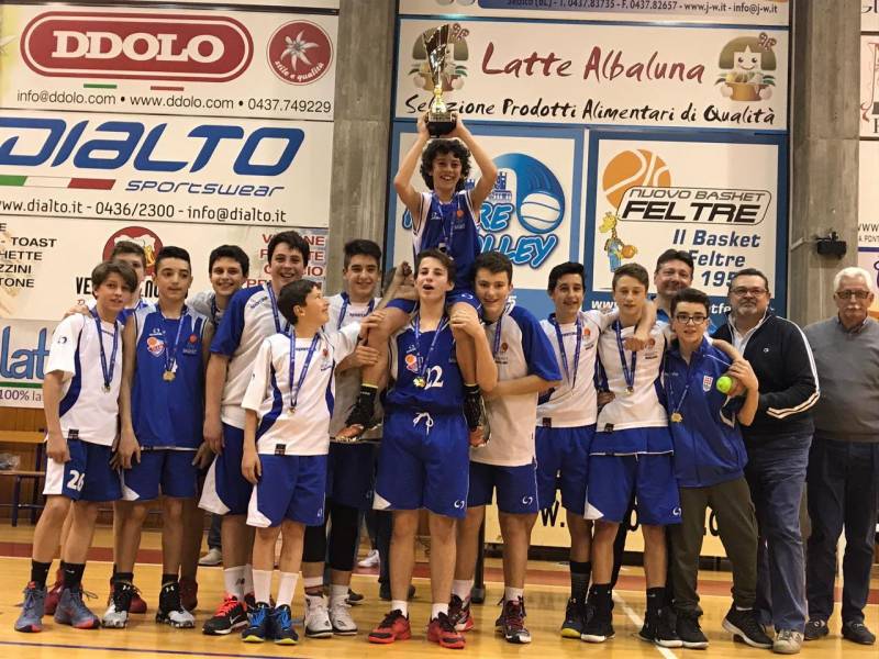 Il Basket Mogliano si laurea Campione Provinciale Under 14