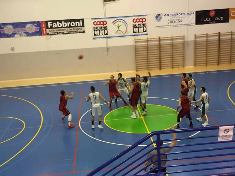 Lo Sporting Valdambra non replica nel turno infrasettimanale