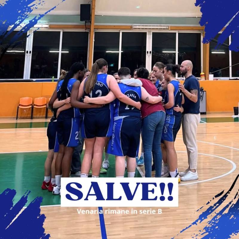 Basket Venaria 43 – Twin Towns 41: la tanto desiderata salvezza è arrivata!