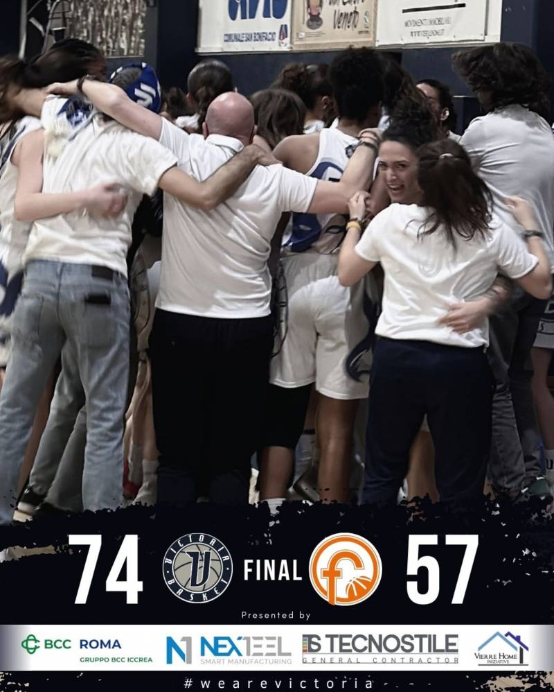 Victoria Basket promossa in Serie B 