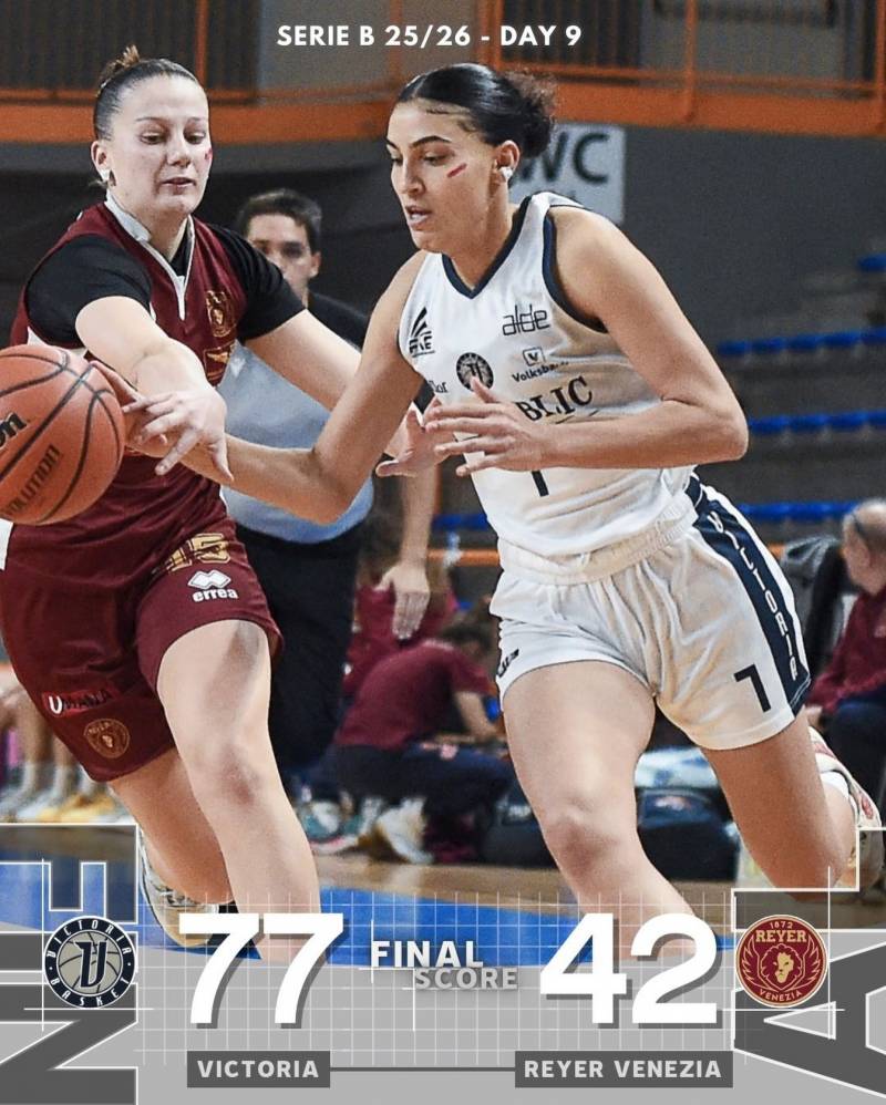 Prestazione scintillante per la Victoria Basket contro le giovani reyerine 