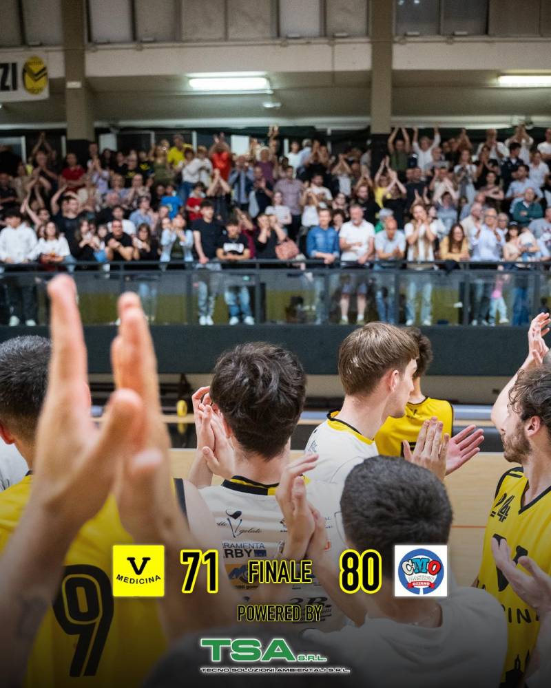 Finisce qui la stagione della Virtus
