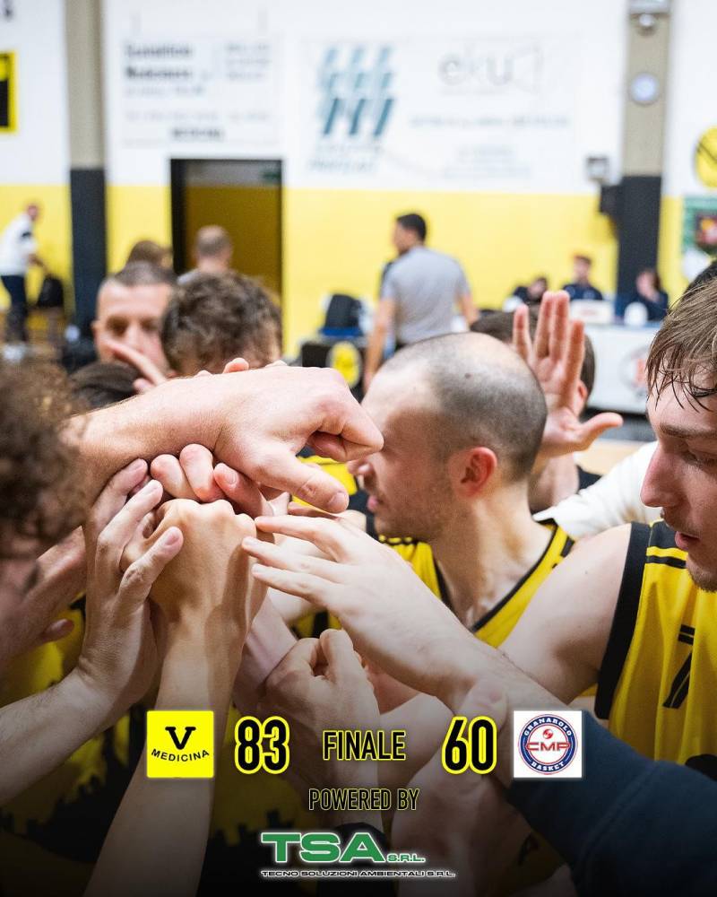 Virtus Medicina vince gara 1 dei quarti di finale e si porta 1-0 nella serie con Cmp Granarolo 
