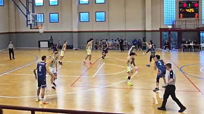 Esseti Basket Terni vince all'esordio in Serie C Unica contro Gubbio (60-50) 