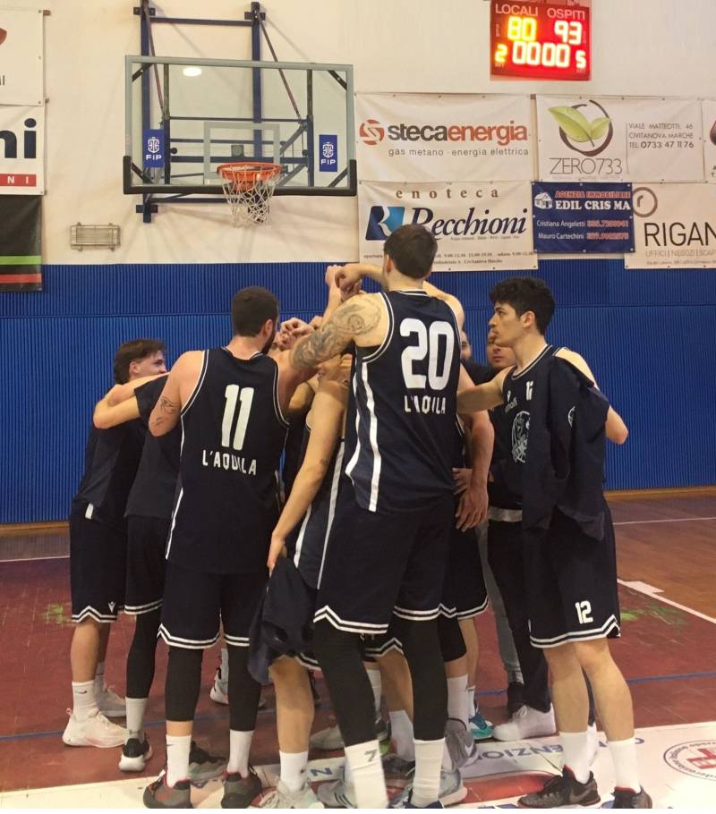 Nuovo Basket Aquilano chiude al primo posto del Girone Playout, mantenendo a L'Aquila la categoria! 
