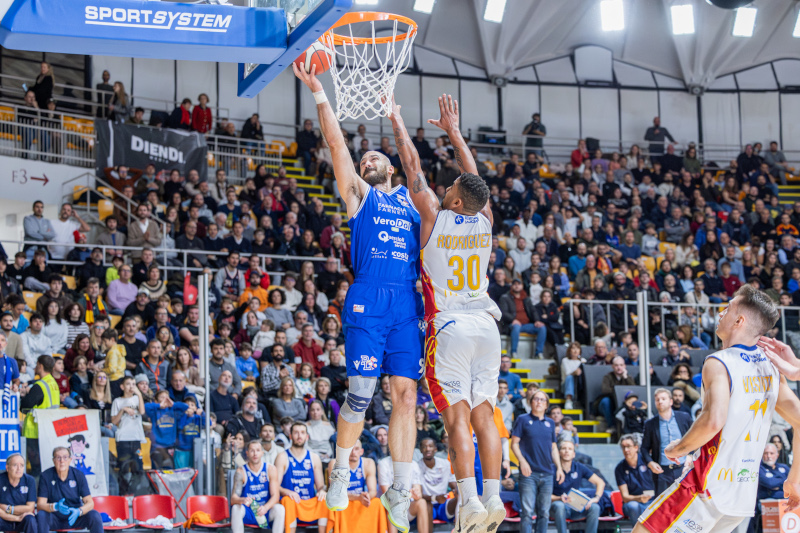 Una tripla di Rodriguez gela una gran bella VeroDol CBD PL a Roma 