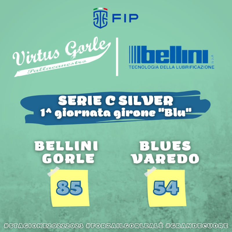 Vittoria all'esordio per la Bellini Virtus Gorle