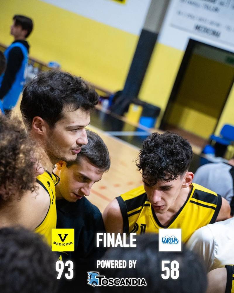 10a giornata | Virtus Medicina - Clevertech Montecchio 93-58 