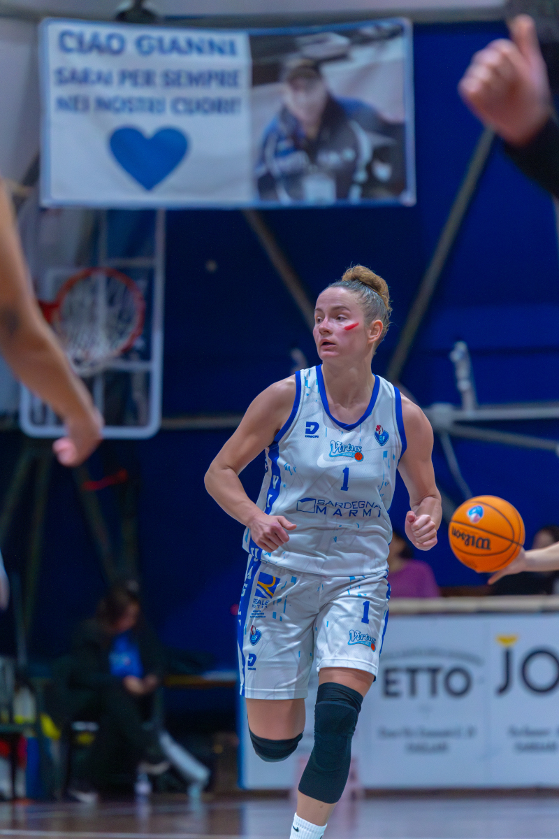 La Sardegna Marmi Cagliari fa l'impresa: superata con pieno merito la capolista Valdarno: 60-57