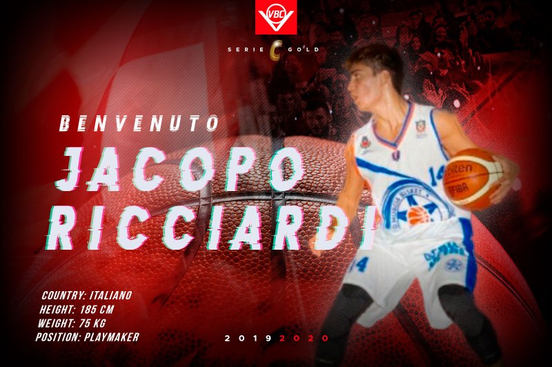 La Valentino Basket Castellaneta allunga il roster: firmato il play Jacopo Ricciardi