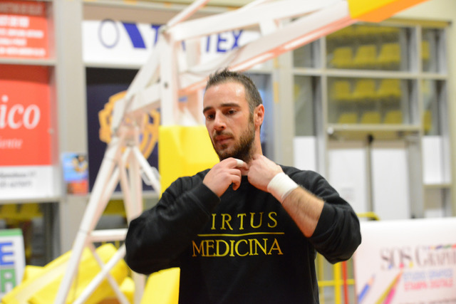 La Virtus Medicina riparte dal Capitano: Luca Marinelli in giallo nero anche nel 2017/18