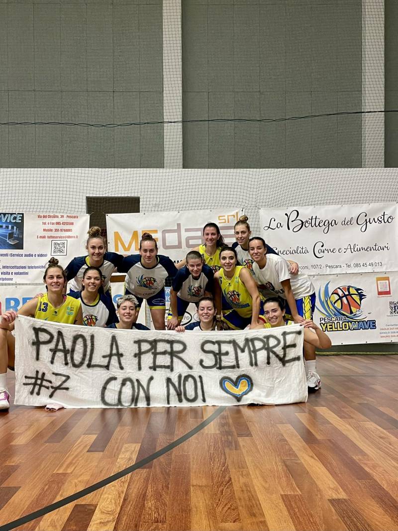 Yellow Wave Pescara, che vittoria contro Luiss! 