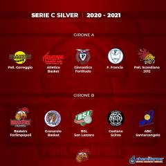 Ufficializzati i due gironi di C Silver