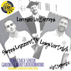 Ufficiali i quadri tecnici di Gialloblu e Basket Castelfiorentino