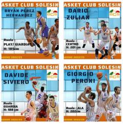 Poker di conferme nel roster del BCS 2022-23