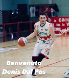 La Calorflex Oderzo Basket da il benvenuto a Denis Dal Pos