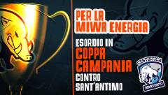 Per la Miwa Energia esordio in coppa campania contro Sant'Antimo