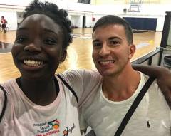 Marzia Okereke all'Elite Basket Roma. Manuel Monetti: